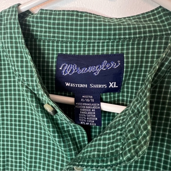 Vintage Wrangler western button up size XL - Picture 3 of 5
